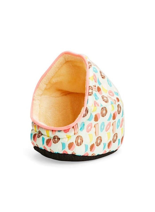 EveryYay Snooze Fest Sweet-Print Cuddle Cup Ferret Bed 11" L X 8.5" W X 9" H - Image 1